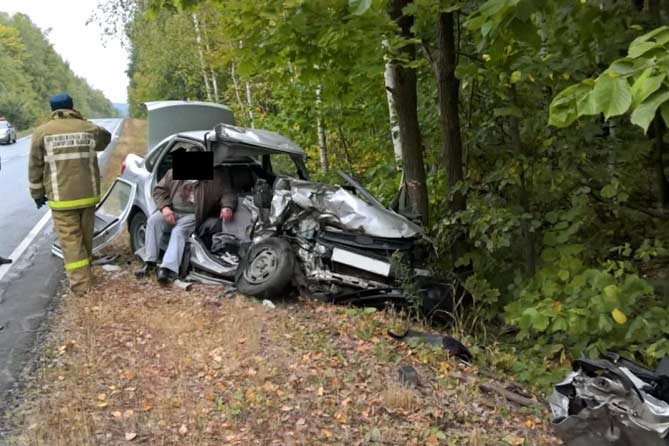 ДТП 26 сентября 2017 года разбитый автомобиль