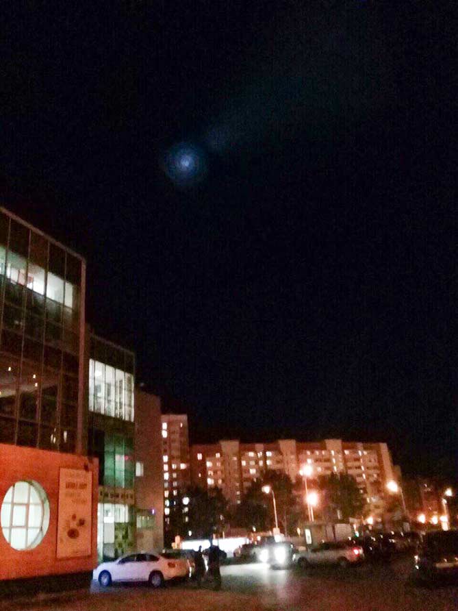 Тольятти вечером 26 сентября 2017 года