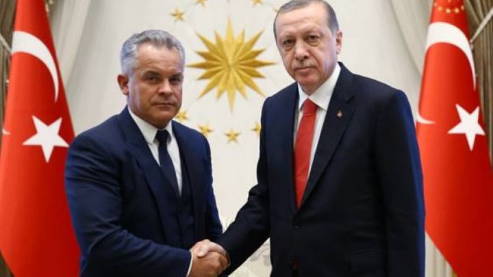 Влад Плахотнюк встретился с Реджепом Эрдоганом в Турции