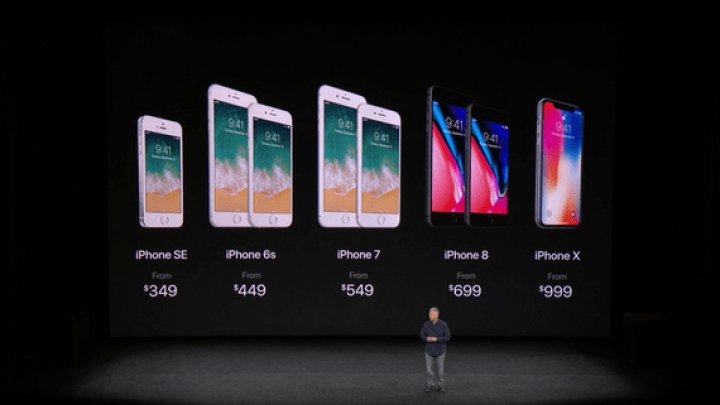 Apple выпустил iPhone 8, iPhone 8 Plus и iPhone 10
