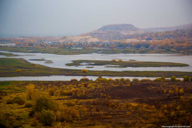 самарская река Царев курган