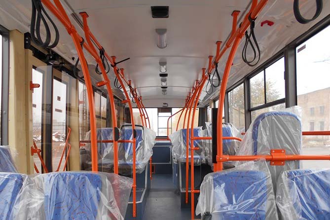 Новые троллейбусы в Тольятти: Новинка впечатляет