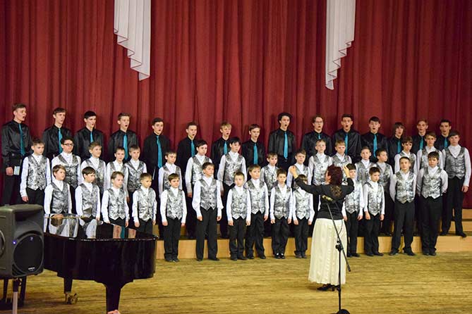 27-12-2017: Солисты хора мальчиков «Ладья» из Тольятти выступили в Кремле