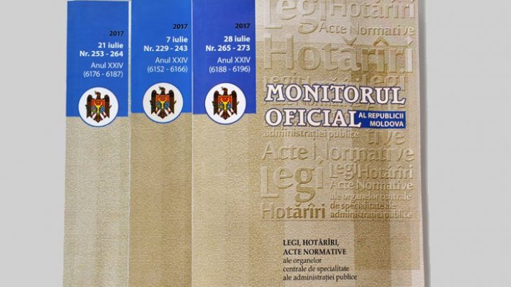 Закон о размещении на этикетах информации о продуктах опубликован в «Monitorul Oficial»