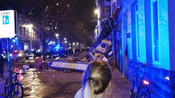 Несколько человек пострадали в результате взрыва в бельгийском Антверпене