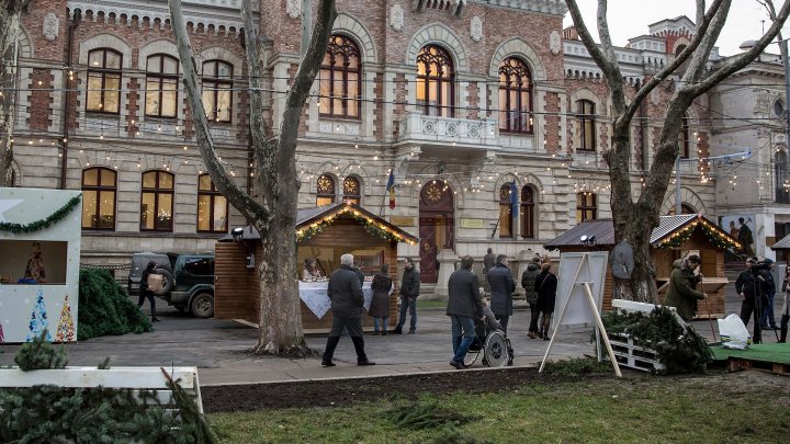 Победителей лотереи, организованной в рамках Рождественской ярмарки в Кишиневе, объявят 14 января