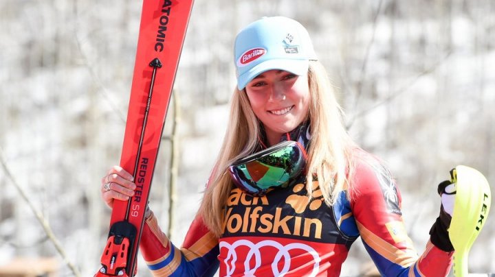 Горнолыжница Шиффрин из США победила в гигантском слаломе на этапе КМ в Словении