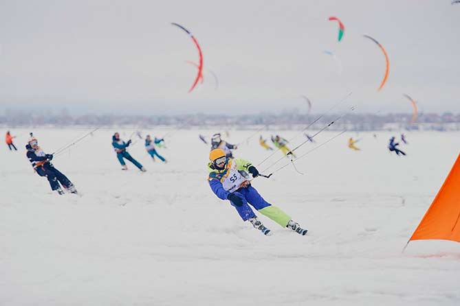 Сноукайтинг в Тольятти 2018: Марафон «Жигулёвское море-018» и зимний фестиваль