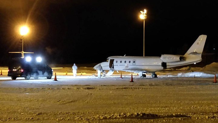 В Лапландии немецкого пилота убило дверью самолета