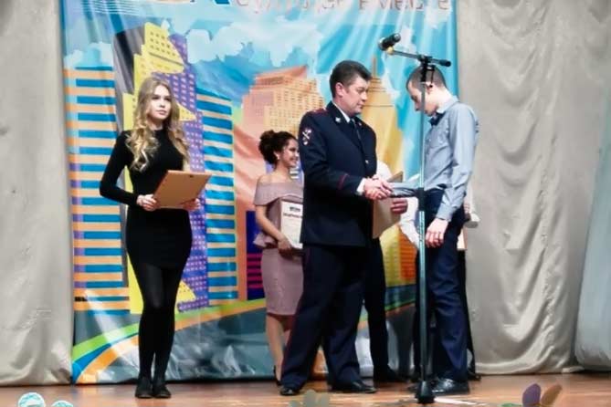 Наградили тольяттинских студентов отличившихся на практике в отделениях полиции