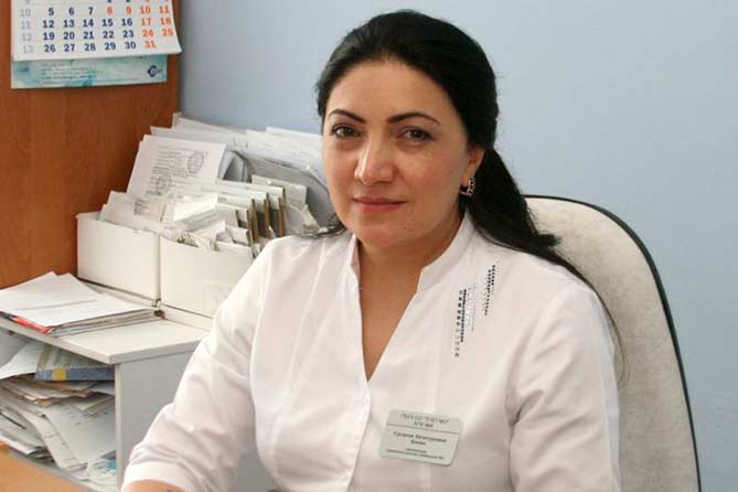 Лучший врач-терапевт участковый Сусанна Колян работает в Тольятти