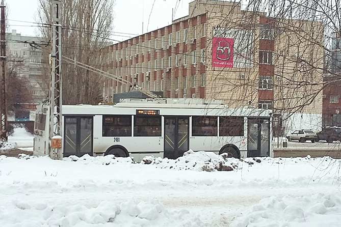 Изменение схемы движения троллейбусов с 12 февраля 2018 года