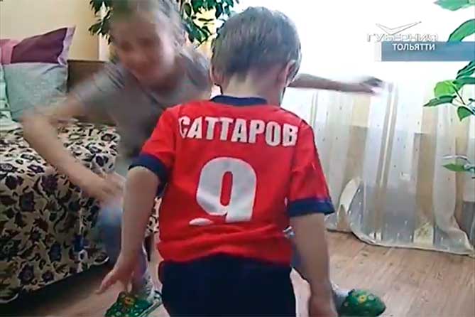 Трехлетний мальчик из Тольятти получил замечательный подарок