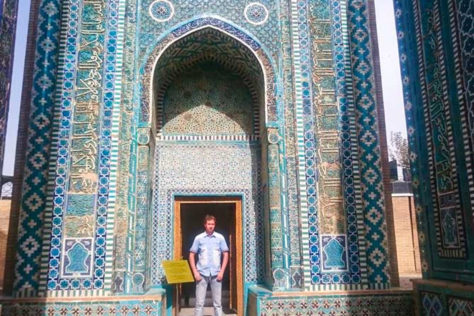 красивая мечеть в Узбекистане