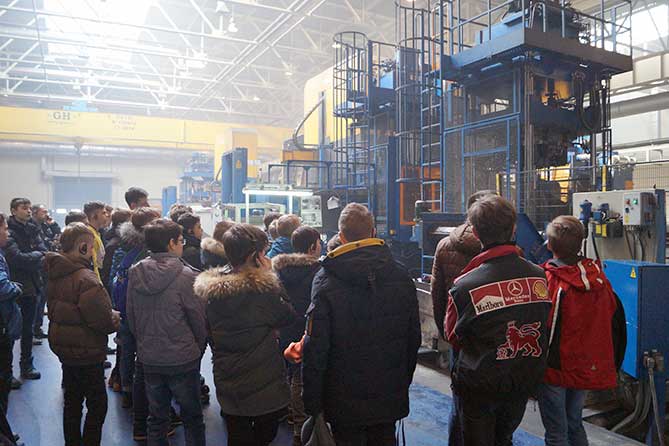 Школьники с экскурсией посетили ОЭЗ «Тольятти»