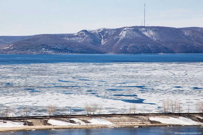 Уровень воды у Тольятти на 29 марта 2018 года самый высокий за всю историю наблюдения