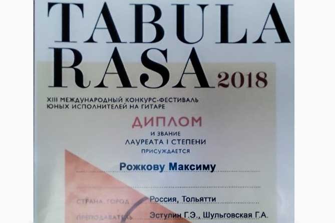 Житель Тольятти Максим Рожков победил на TABULA RASA