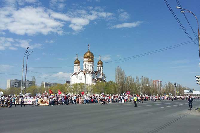 «Бессмертный полк» в Тольятти: Шествие 9 мая 2018 года