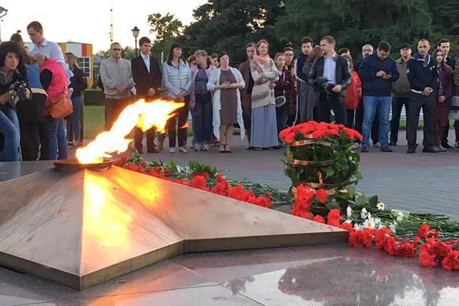 В Тольятти 22 июня 2018 года прошел митинг памяти и скорби