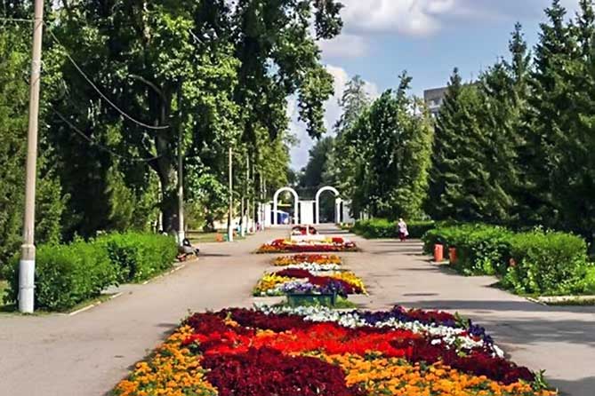 парк цветы центральный район