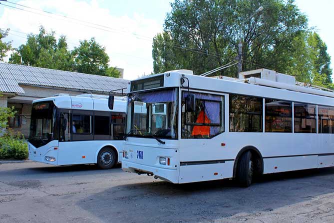 новые троллейбусы появились в городе