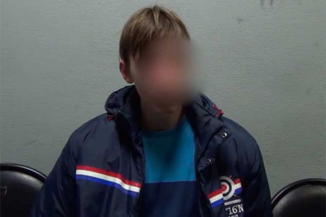 Видео допроса подозреваемого в нападениях на женщин в Тольятти 2018
