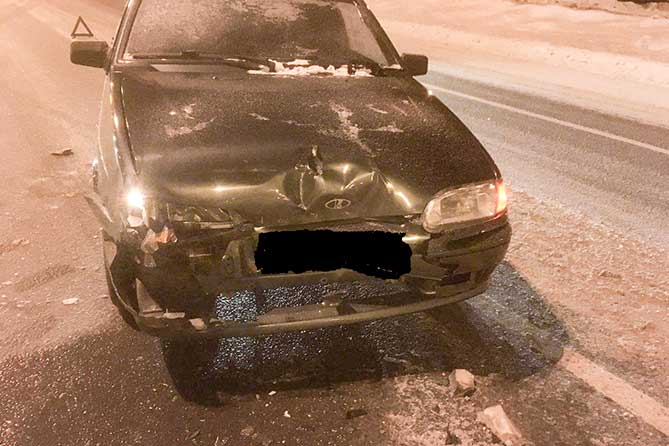 Несовершеннолетняя девочка пострадала в ДТП на Ленинском проспекте Тольятти 7 января 2019 года