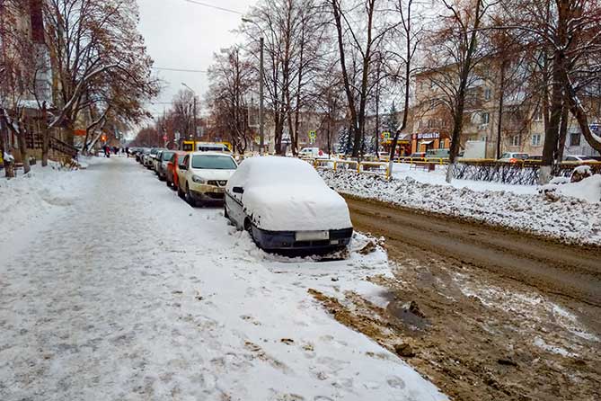 В Тольятти в среднем 2 рубля 80 копеек на квадратный метр дороги