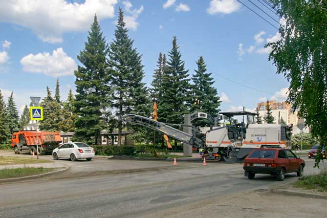 Работы по ремонту дорог в Тольятти в 2019 году стартовали с Центрального района