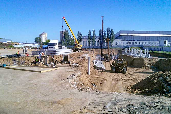 строительство легкоатлетического манежа в Автозаводском районе 7 июня 2019 года