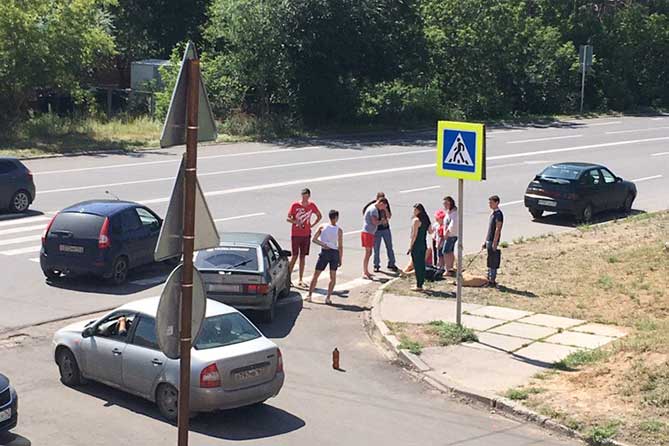 ДТП 18 июля 2019 года на улице Коммунистической