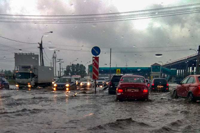 Ситуация обострилась 5 августа 2019 года, когда на Тольятти обрушился ливень