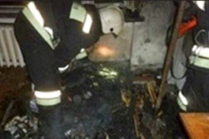 При тушении пожара в Тольятти обнаружено тело 65-летнего мужчины
