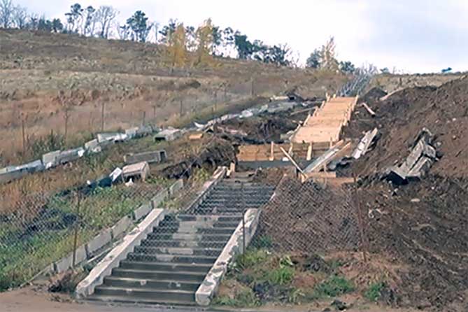 Многострадальная лестница Тольятти