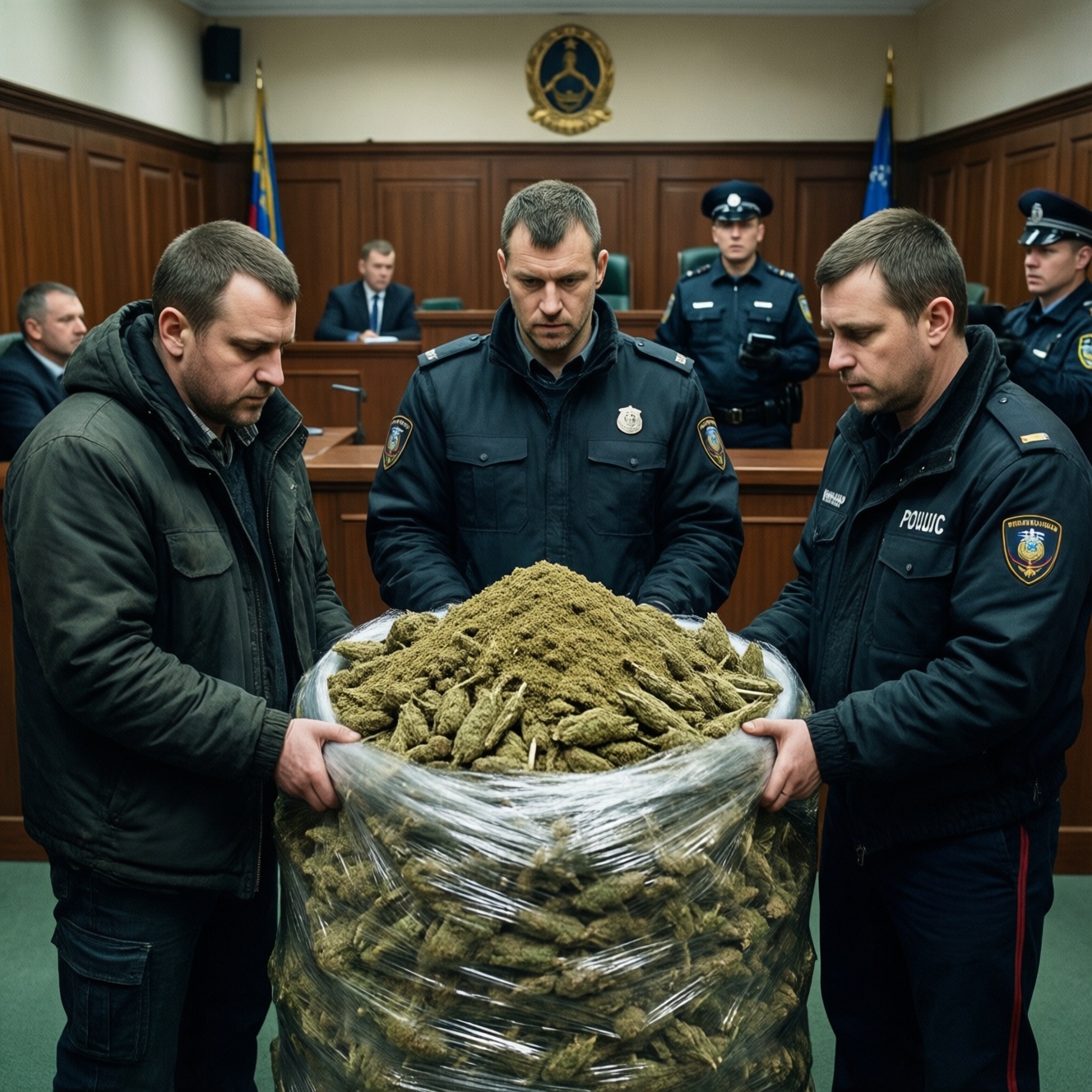 Троих обвиняемых в перевозке более 12 кг гашиша арестовали в Петербурге